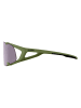 Alpina Okulary sportowe "Hawkeye S Q-LITE V" w kolorze zielonym