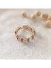 atelier MIU Vergulde ring met edelstenen