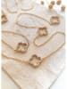 atelier MIU Vergulde ketting met sierelementen - (L)80 cm