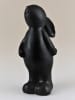 AM Design Decoratief figuur "Konijn" zwart - (B)9,3 x (H)24 x (D)13 cm