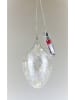 AM Design LED-Dekoanhänger "Ei" in Transparent - (H)17 x  Ø 10 cm