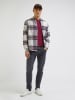 Lee Hemd - Regular fit - in Grau/ Bordeaux