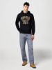 Wrangler Hoodie "Americana" in Dunkelblau