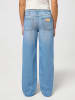 Wrangler Spijkerbroek "World Wide" - wide leg - lichtblauw