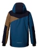 Killtec Ski-/Snowboardjas "KSW" blauw/zwart/lichtbruin