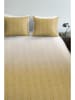 Ambiante Satijnen beddengoedset "Bodie" beige/okergeel