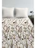Ambiante Satin-Bettwäsche-Set ''Dry Flowers'' in Creme/ Bunt