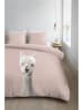 Ambiante Beddengoedset "Alpaca" lichtroze