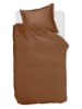 Ambiante Satin-Bettwäsche-Set ''Uni'' in Hellbraun