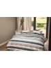 Rivièra Maison Beddengoedset "Sturdy Stripe" beige/donkerblauw