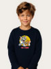 WOOOP Sweatshirt "Tom and Jerry Thumbs Up" in Dunkelblau