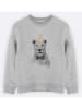 WOOOP Sweatshirt "Get the Party started" in Grau