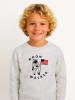 WOOOP Sweatshirt "Moon walker" in Grau