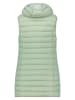ANAPURNA Kamizelka pikowana "Vakitalana Long" w kolorze miętowym