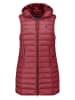 ANAPURNA Doorgestikte bodywarmer "Vakitalana Long'' bordeaux