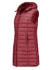 ANAPURNA Doorgestikte bodywarmer "Vakitalana Long'' bordeaux