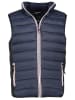 ANAPURNA Doorgestikte bodywarmer "Vakashana" donkerblauw