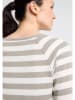 ELBSAND Longsleeve "Celin" in Beige/ Weiß