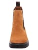 Legero Leder-Chelsea-Boots "Angel" in Hellbraun