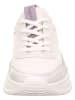 Legero Leder-Sneakers "Sprinter" in Creme/ Silber/ Lila