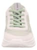 Legero Leder-Sneakers "Sprinter" in Creme/ Grün