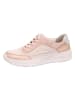 Legero Leder-Sneakers "Sprinter" in Creme/ Rosa/ Gold