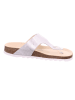 Legero Leren slippers "Clear" wit