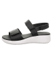 Legero Leder-Sandalen "Easy" in Schwarz