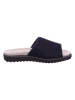 Legero Leren slippers "Savona" donkerblauw