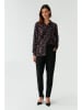 TATUUM Blouse zwart/bordeaux