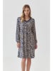 TATUUM Kleid in Dunkelblau/ Beige