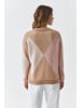 TATUUM Pullover in Hellbraun/ Rosa