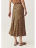 TATUUM Spódnica w kolorze jasnobrązowo-czarnym