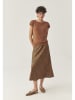 TATUUM Rok lichtbruin/zwart
