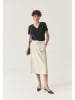 TATUUM Spódnica w kolorze kremowym