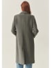 TATUUM Wełniany płaszcz w kolorze szarym