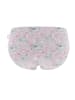 COTONELLA 2er-Set: Slips in Grau/ Pink
