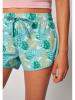 Skiny Szorty piżamowe w kolorze turkusowym