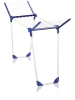 Leifheit Wäscheständer "Pegasus 120 Solid Compact" in Dunkelblau/ Weiß - (B)149 cm