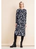 Street One Jurk donkerblauw/grijs