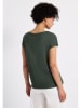 Street One Shirt in Dunkelgrün