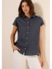 Cecil Leinen-Bluse in Anthrazit