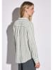 Street One Bluse in Weiß/ Grün
