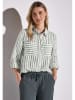 Street One Bluse in Weiß/ Grün