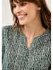 Cecil Bluse in Grün/ Weiß