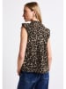 Street One Bluse in Beige/ Schwarz
