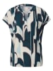 Street One Blouse petrol/crème