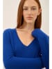 Just Cashmere Kasjmieren trui "Abby" blauw
