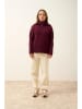 Just Cashmere Kaschmir-Pullover "Akar" in Bordeaux