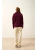 Just Cashmere Kaschmir-Pullover "Akar" in Bordeaux